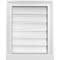 Ekena Millwork Vertical Surface Mount PVC Gable Vent: Functional, w/ 2"W x 2"P Brickmould Sill Frame, 16"W x 20"H GVPVE16X2003SF - alternate 1